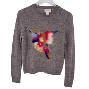 Saccharine Hummingbird Sunrise Sweater XS Wool Alpaca